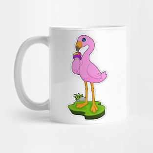 Flamingo Waffle ice cream Mug